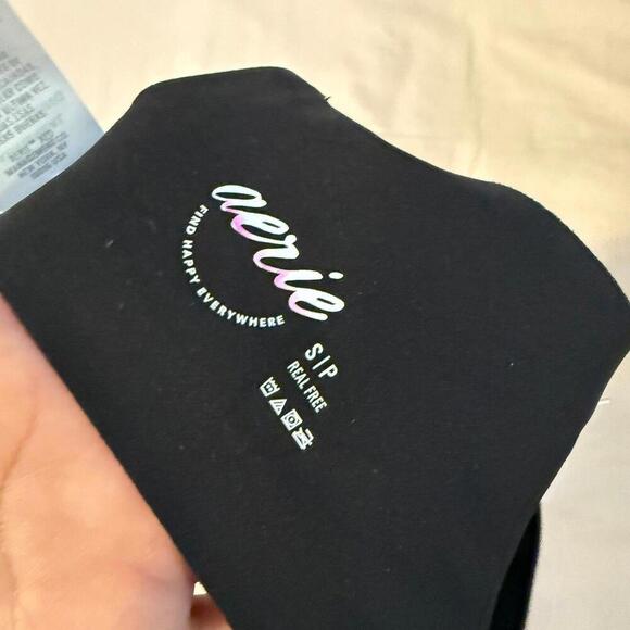 Offline by Aerie  athletic ribbed biker shorts and Sports bra - Picture 9 of 9